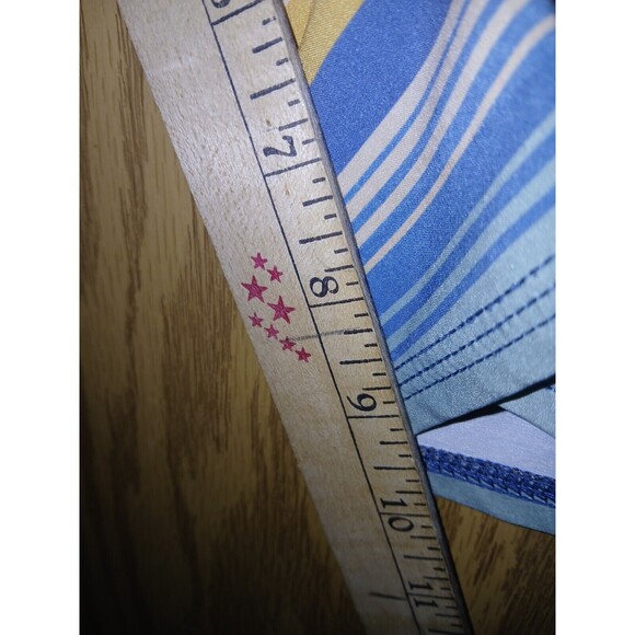 Salty Crew Board Shorts Horizontal Stripes Mens Sz 33x9 Multi Stretch Quick Dry - Picture 8 of 15